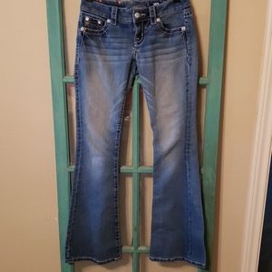 Miss me size 24 womens flare jeans